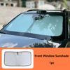 For Leapmotor C10 C11 C01 C16 Car Front Window Sunshade Shield UV Protection Heat Insulation Car Interior Accessories