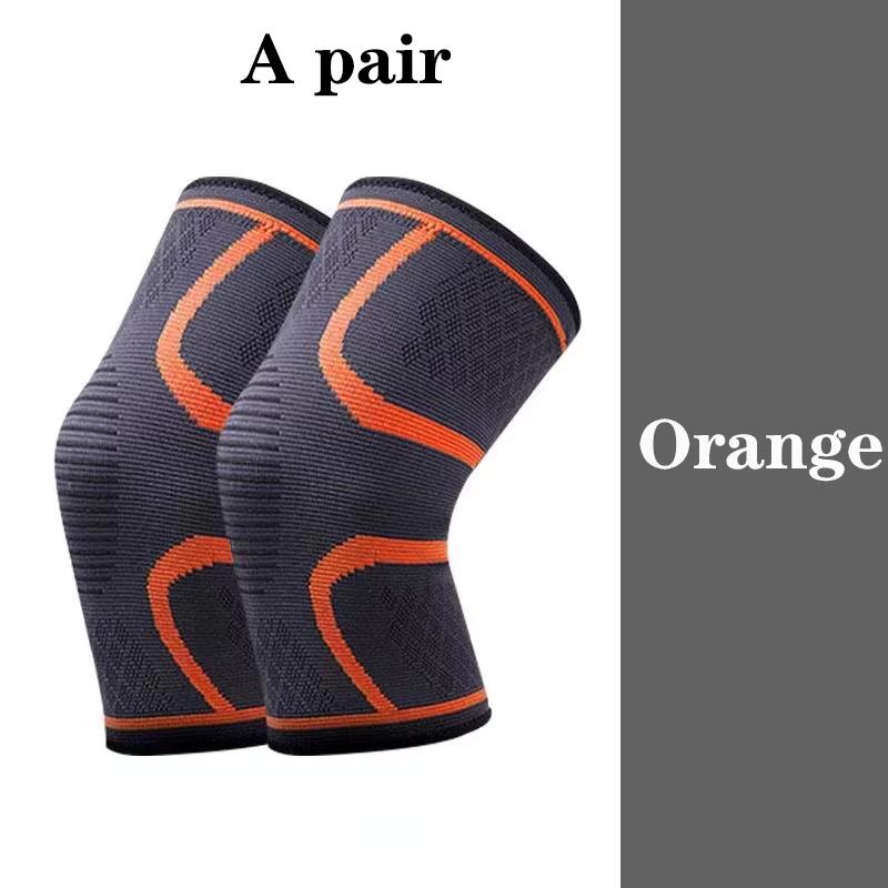 2 STÜCKE Fitness Laufen Radfahren Kniestütze Hosenträger Elastische Nylon Sport Kompression Knieschoner Ärmel für Basketball Volleyball