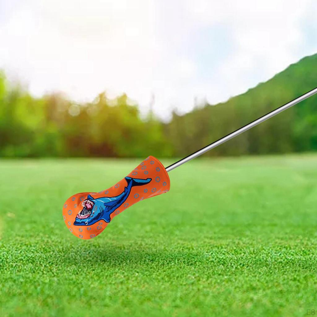 Fashion Golf Club Head Cover Interchangeable No. Tag Waterproof Case Fleece 3 5 UT Headcover Men