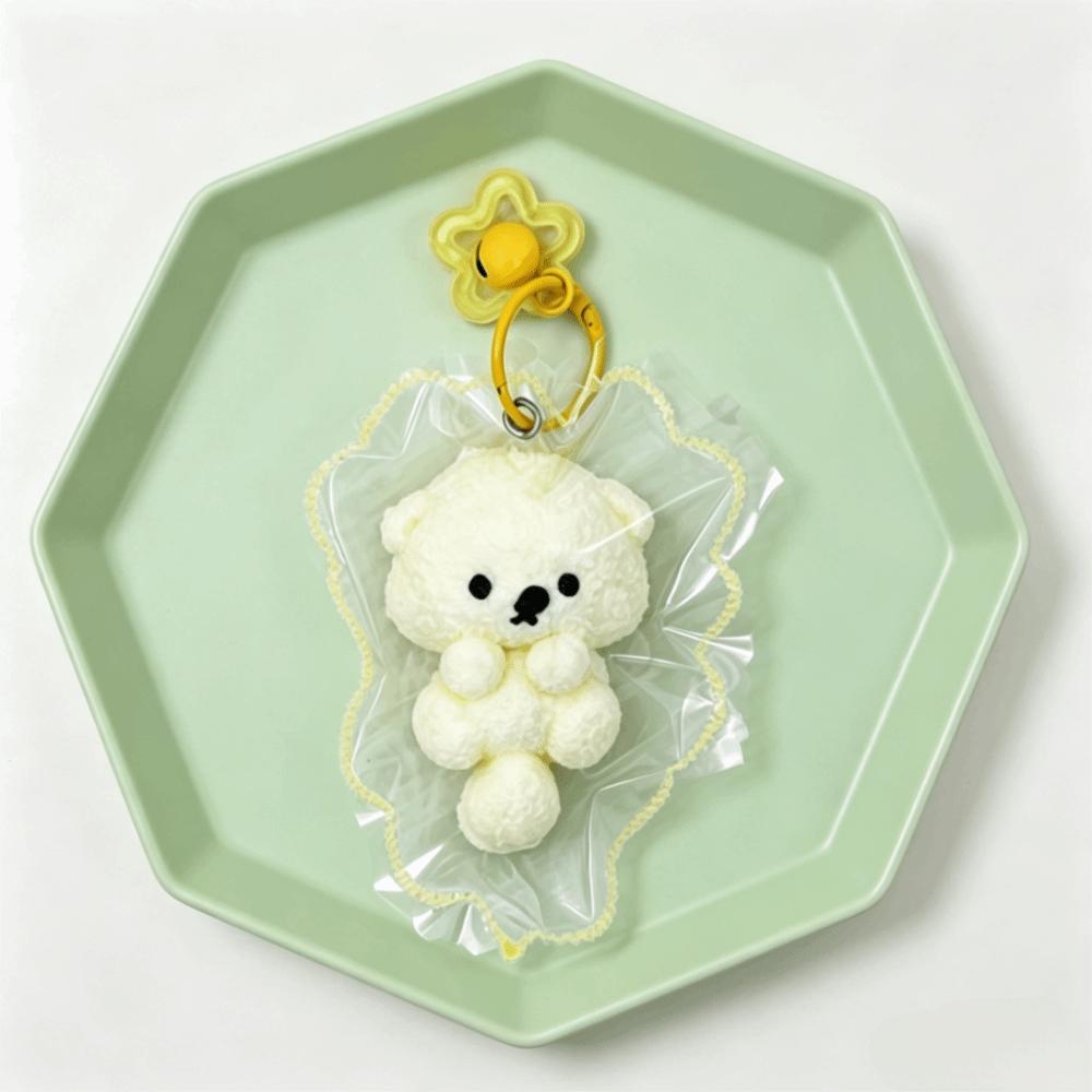 Squishy Pendant Kitty Squishy Keychain Soft Mochi Cat Fidget Toy  Desktop Decor