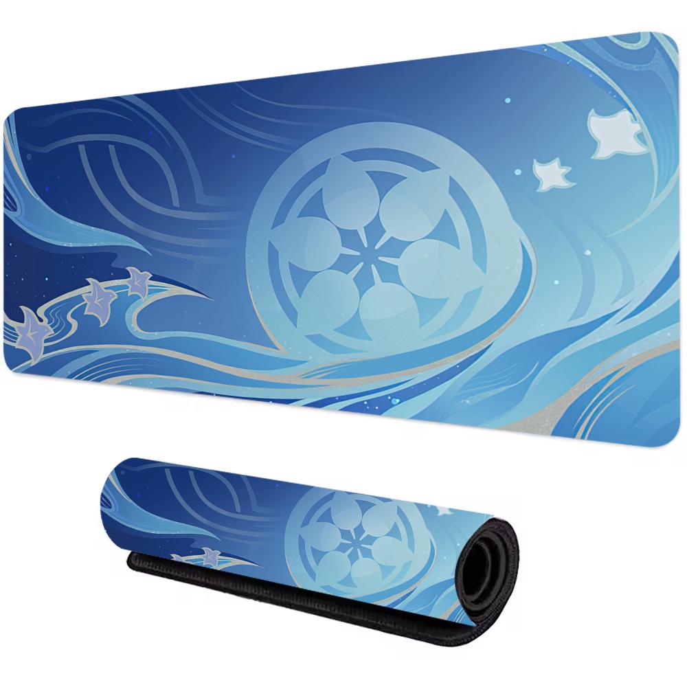 Large Mausepad Genshin Impact Gaming Laptops Gamer Keyboard Pad Pc Accessories Deskmat Mouse Rubber Mat Mousepad