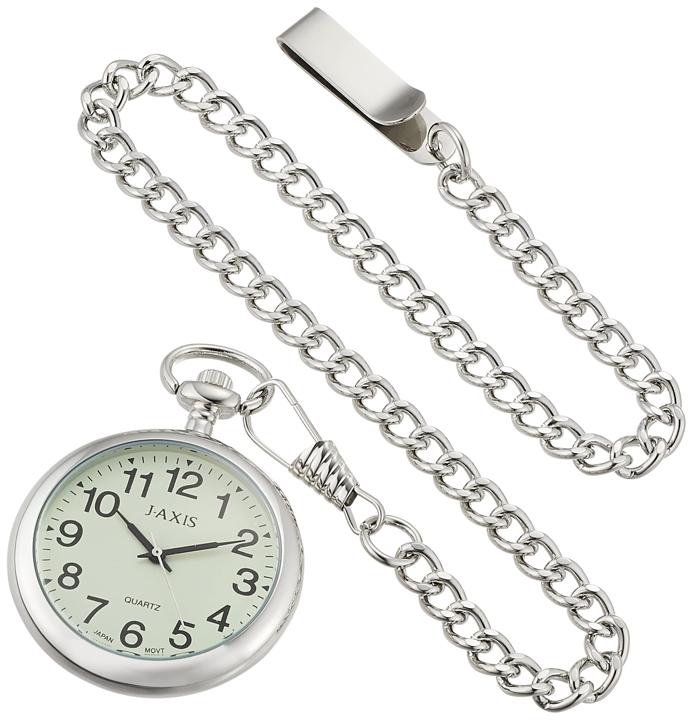 Pocket Watch Easy to Read J-AXIS - белый