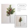 Fake Red Berry Christmas Pine Needles DIY Wreath Simulation Pine Needle  DIY Christmas Gift