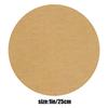 500Pcs Kraft Paper Labels Round Self Adhesive Stickers Baking Bag Labels