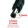 1pcs 100-240V AC To DC Power Adapter Power Charger Adapter 5V 12V 1A 2A 1.5A UK EU Plug 5.5mm X 2.1mm 5.5mm X 2.5mm / 5v3aDC Plug