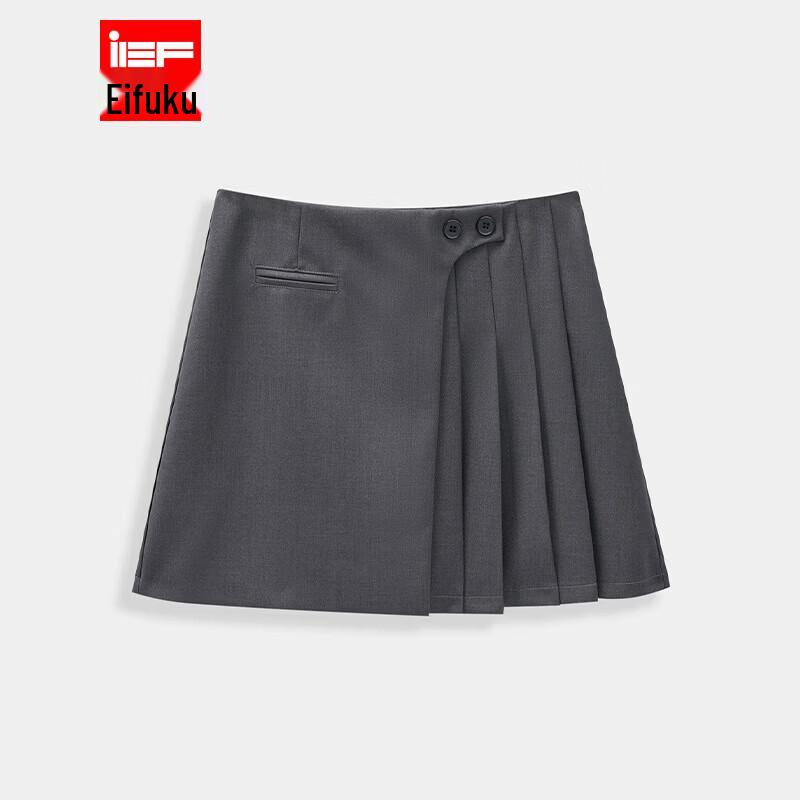 IEF Aiyifu 2026 Summer Korean A-Line Skirt L