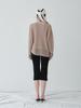 Reply Linen Long Sleeve Knit Top_Beige