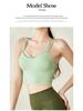 Lulu Cloud-Feel Women's Shock-Absorbing Camisole Sports Bra for Yoga and Fitness.