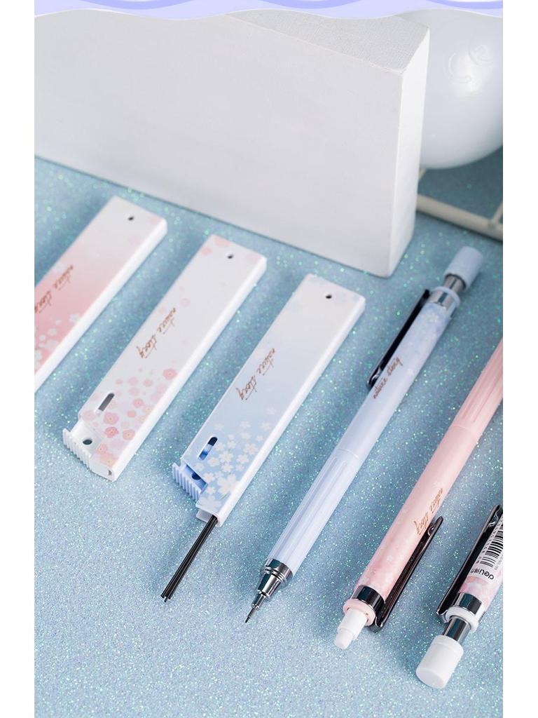 Yinglv Breakage-Proof Mechanical Pencil Set - Cute, High-Value Styles for Students (0.5 & 0.7 mm)