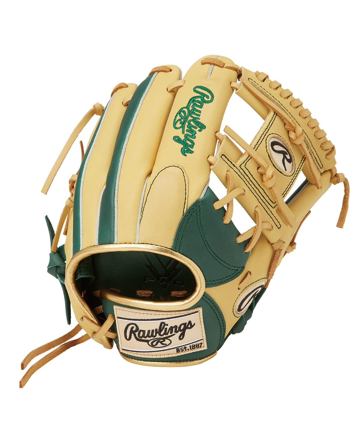 

Rawlings Baseball Hyper Tech Color Dark Size M Glove, Softball, Junior, Kids, Sync, Green/Camel, GJ5HTCG9M, (Left-Handed Thrower, Right-Handed)