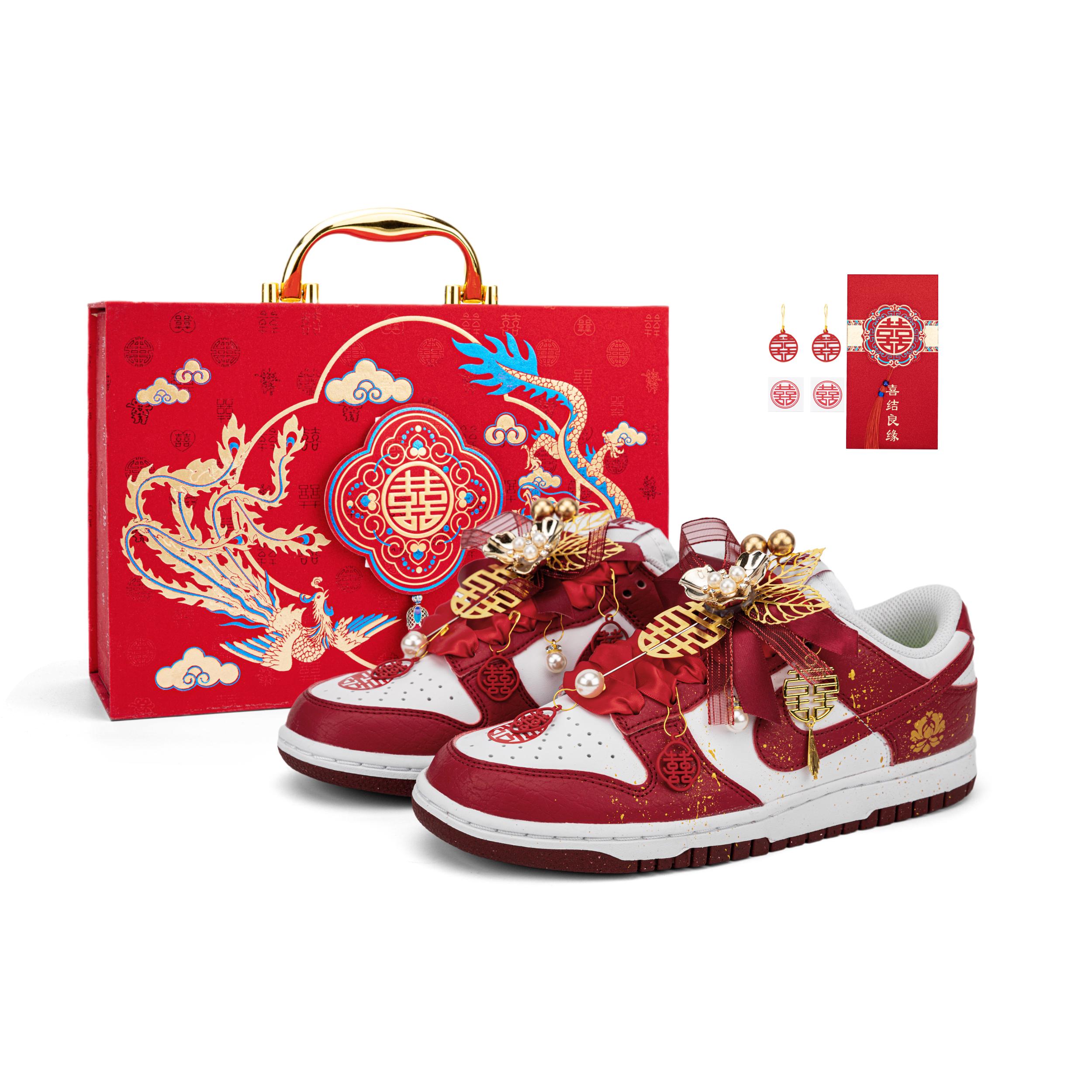 

Nike Dunk Slip Resistant Abrasion Resistant Slip Resistant Abrasion Resistant Low top Skateboard Shoes Women s Red DN1431-101(Team18-SBOX) 42