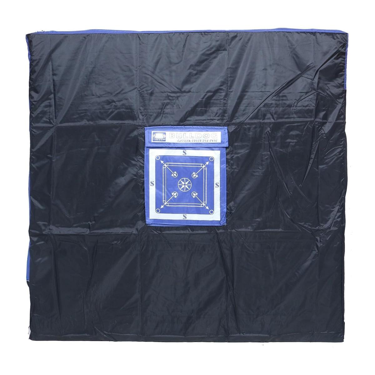 KD Willmax Carrom Board Cover All Board Quality - Full Carrom Cover with Extra Pocket for Coins, Striker & Powder 36x36 Inch