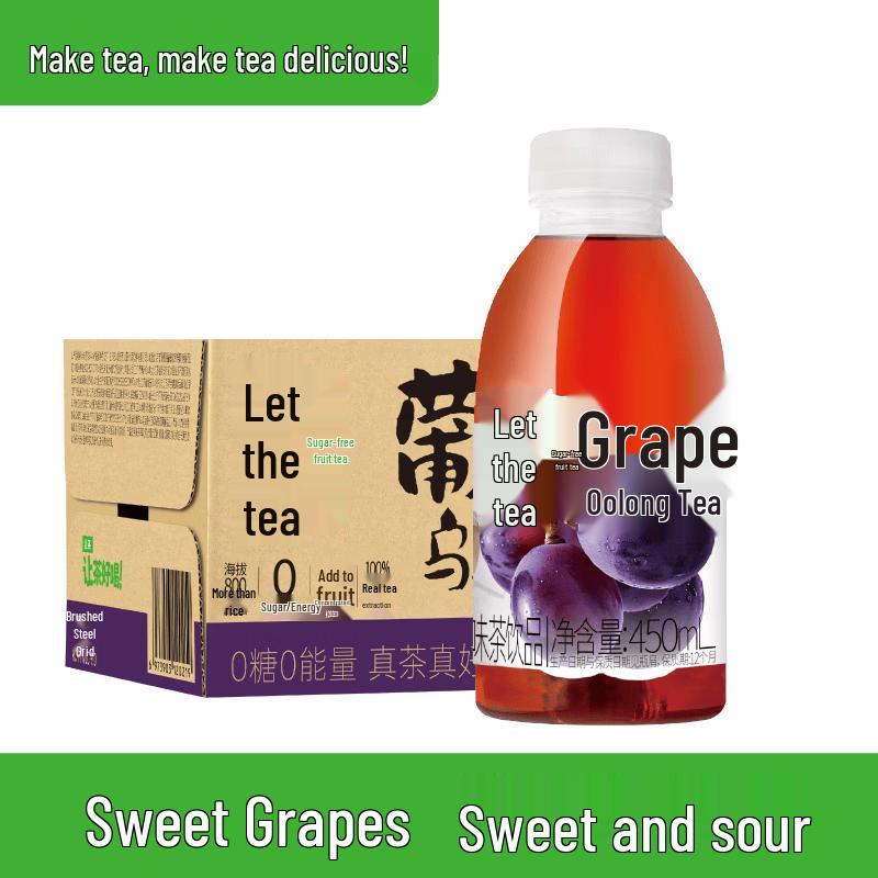 Rang Cha Zero Sugar Grape Oolong Fruit Tea Drink