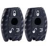 3 Buttons Silicone Car Key Case For Mercedes Benz CLS CLA GL R SLK AMG A B C S Class Procted