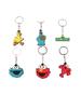 Sesame New Street Anime Pvc Cars Keychain Pendant For Men And Women'S Universal Decorative Products Accessory Birthday Gift