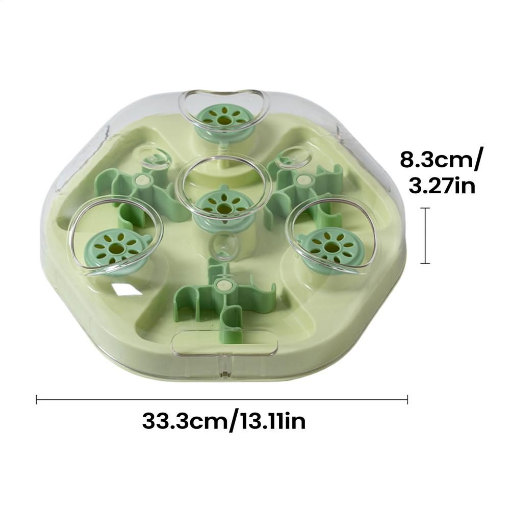 

Іграшки-головоломки для собак, годівниці-іграшки, інтерактивні іграшки-ласощі для собак, для повільного годування, тренування, прорізування зубів, домашні ігри, від нудьги зелений