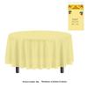 Classic Disposable Round Plastic Disposable Tablecloth With Waterproof Finish For Party Events And Hotel Use