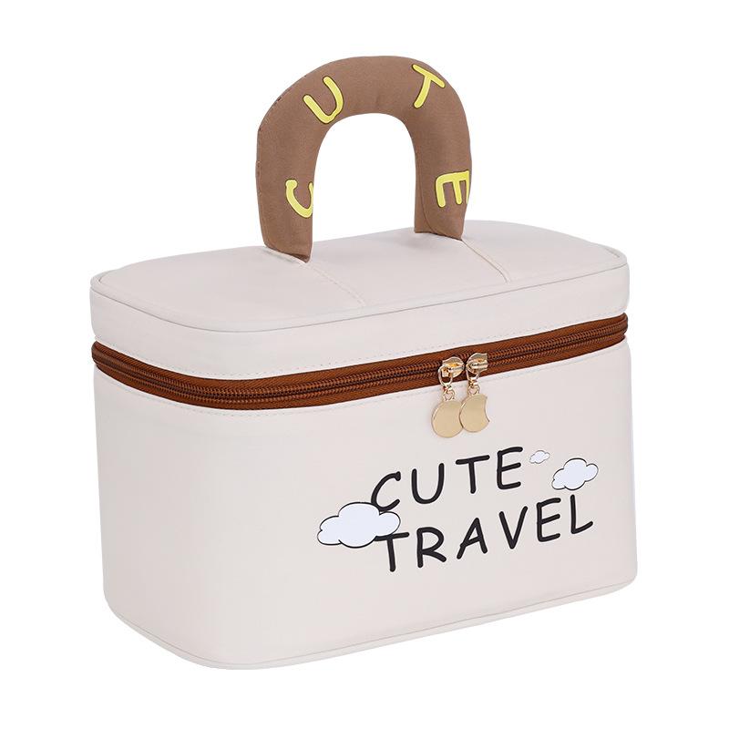 Cross Border New Product Cat Series Makeup Bag With High Appearance Large Capacity Portable Travel Cosmetics Storage Wash