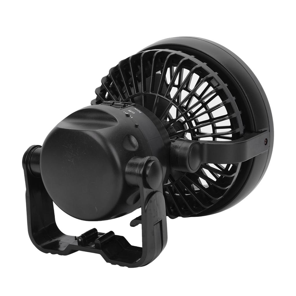 ABS Lightweight 18LED Portable Multifunction Outdoor Camping Tent Fan Light with Hook