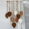 Wall Hanging Handwoven Leaf Tapestry Boho Decor Hanging Pendant Crafts Hanging Gift For Child