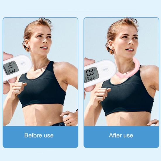 Summer Neck Cooling Tube Wearable Neck Cooler Lightweight Reusable Ice Cold Ring Outdoor Heatstroke Prevention Portable Neck Wrap Collar