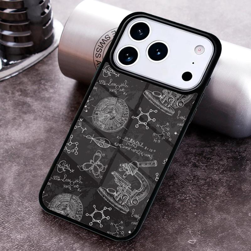 Science Biology Chemistry Phone Case For iPhone 17,16e,15,14,13,12,11,Mini,Pro,MAX soft Silicone Cover