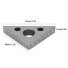 Aluminum Alloy Right Angle Ruler Layout Square  For DIY Woodworking Workshop