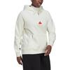 Adidas Sweatshirts Women's White Hooded Moderate Regular HM2852