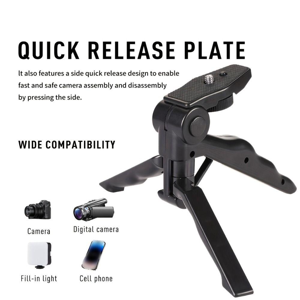 with Light and Microphone LED Fill Light Desktop Stand Set Live Streaming Holder  Interviews