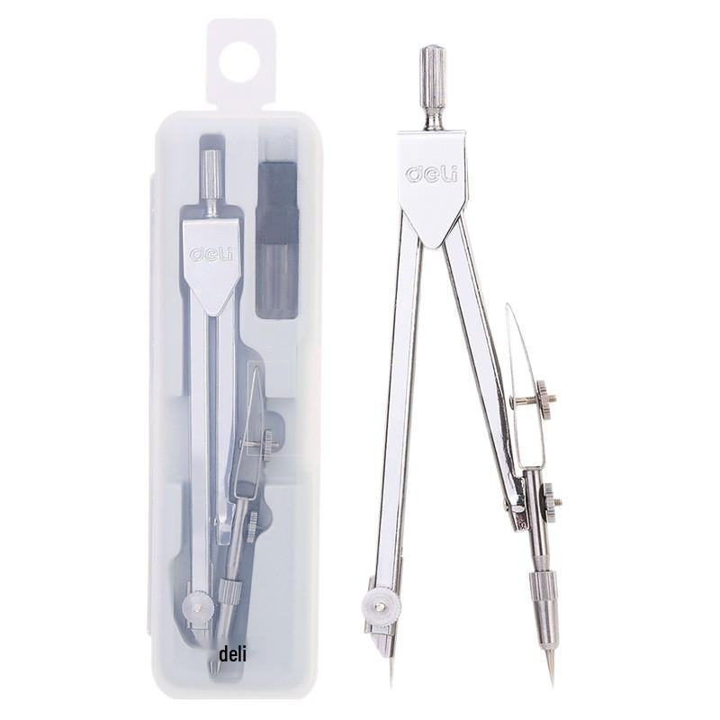 Deli 8601 Student Compass Set for Exams, Engineering & Technical Drawing
