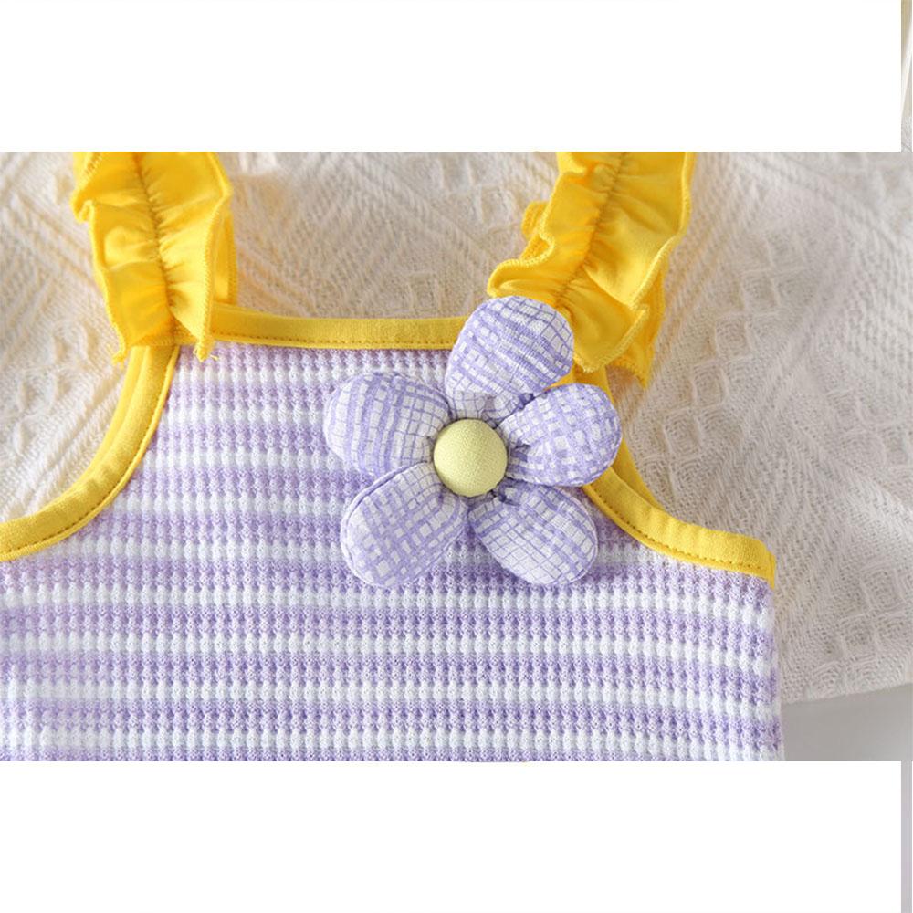 Personalized New Summer Baby Camisole, Embroidered Jumpsuit Princess Jumpsuit, Baby Girl Summer Bag Fart Jumpsuit