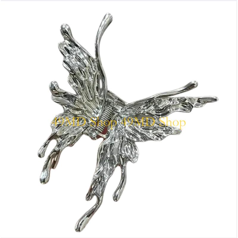 49MD Butterfly Metal Hair Clip Claw Elegant Barrettes For Women Girls Hair Accessory