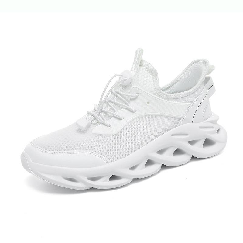 Heißverkauf Trendige Schuhe Herren Leichte Fly-Woven Sportschuhe Herren Atmungsaktive Freizeit Laufschuhe Trendiger Spot