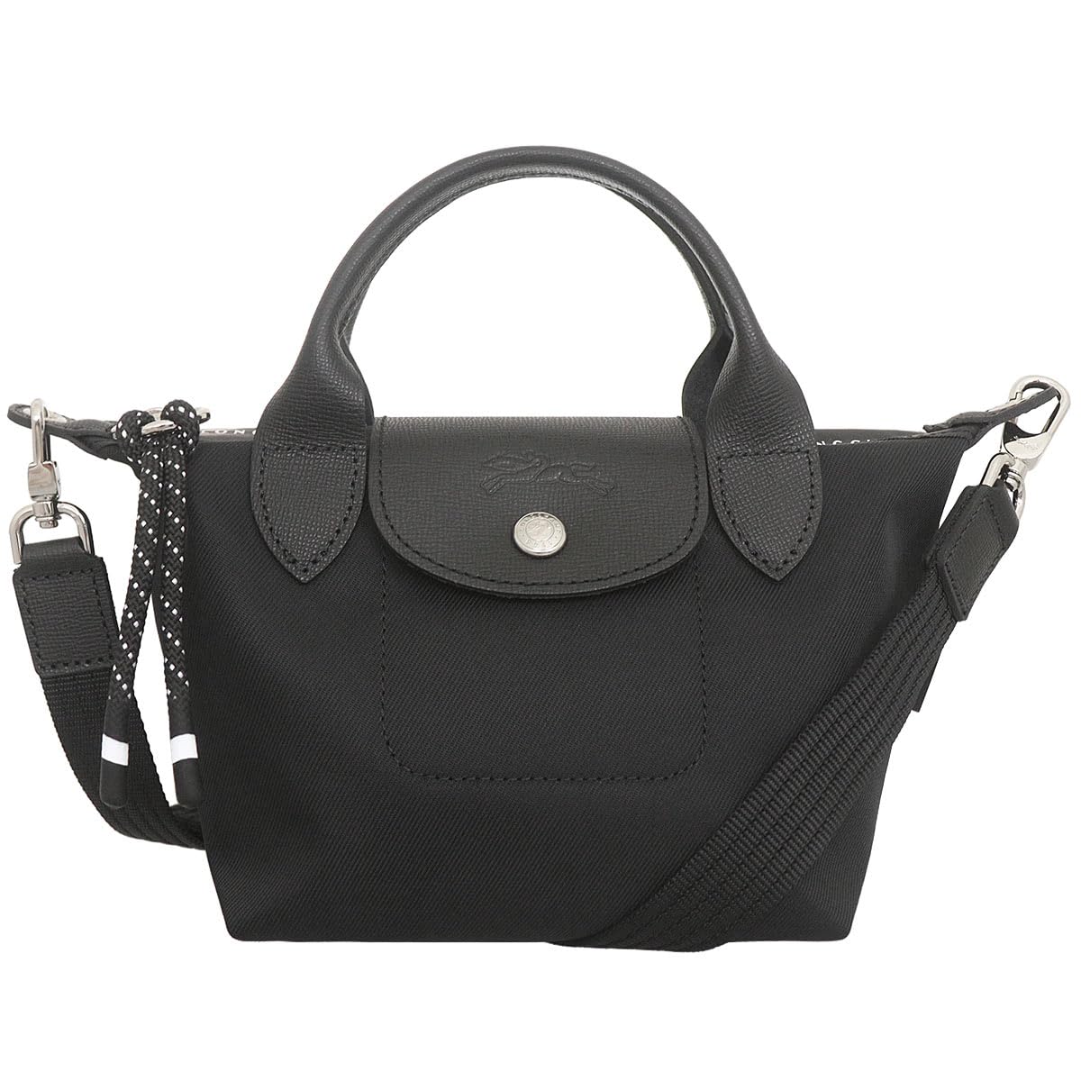 

Bag L1500 HSR Noir Le Pliage Energy Recycled Canvas Top Handle Bag XS [Longchamp] (Shoulder Bag) Women s [Brand] [Product]