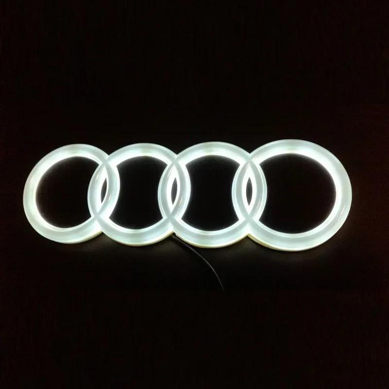For Audi A GB4D Refitted LED Lamp Car Front Grille Luggage Logo for AUDI A3 A4 A5 A6 A7 A8 S3 S4 S5 S6 S7 Q3 Q5 Q7 TT Decoration Accessories