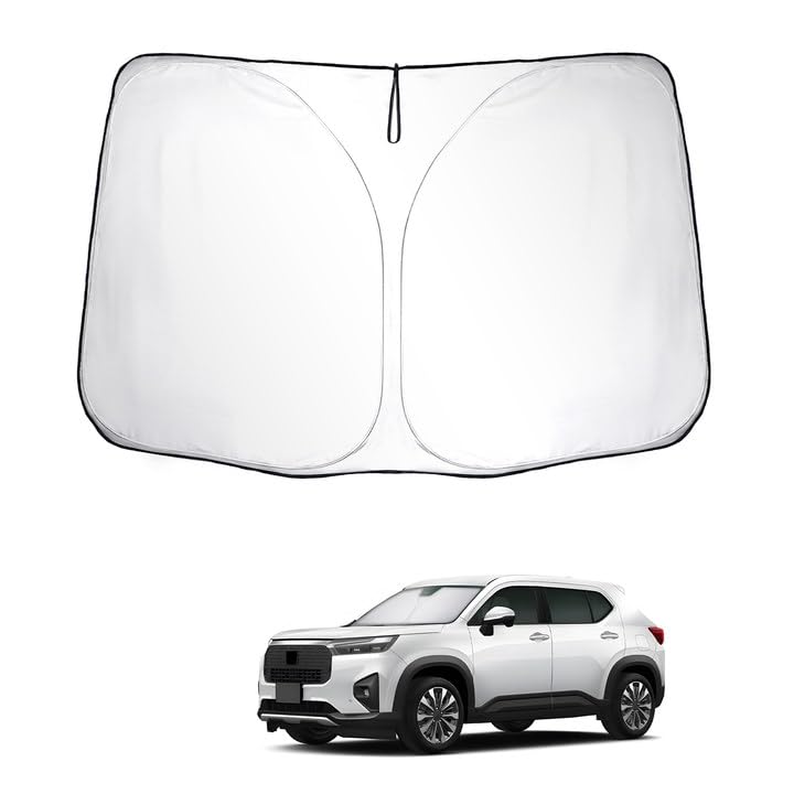 

LUWU Honda DG5 Автомобильный солнцезащитный козырек Аксессуары WR V 2024 Эксклюзивный солнцезащитный козырек на лобовое стекло Складной защита от УФ-лучей Солнцезащитный козырек Солнцезащита Защита от УФ-лучей чёрный