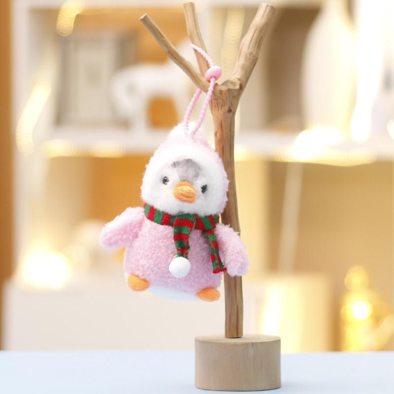 Snowman Penguin Plush Toy With Soft Short Pile For Kids And Gift Giving