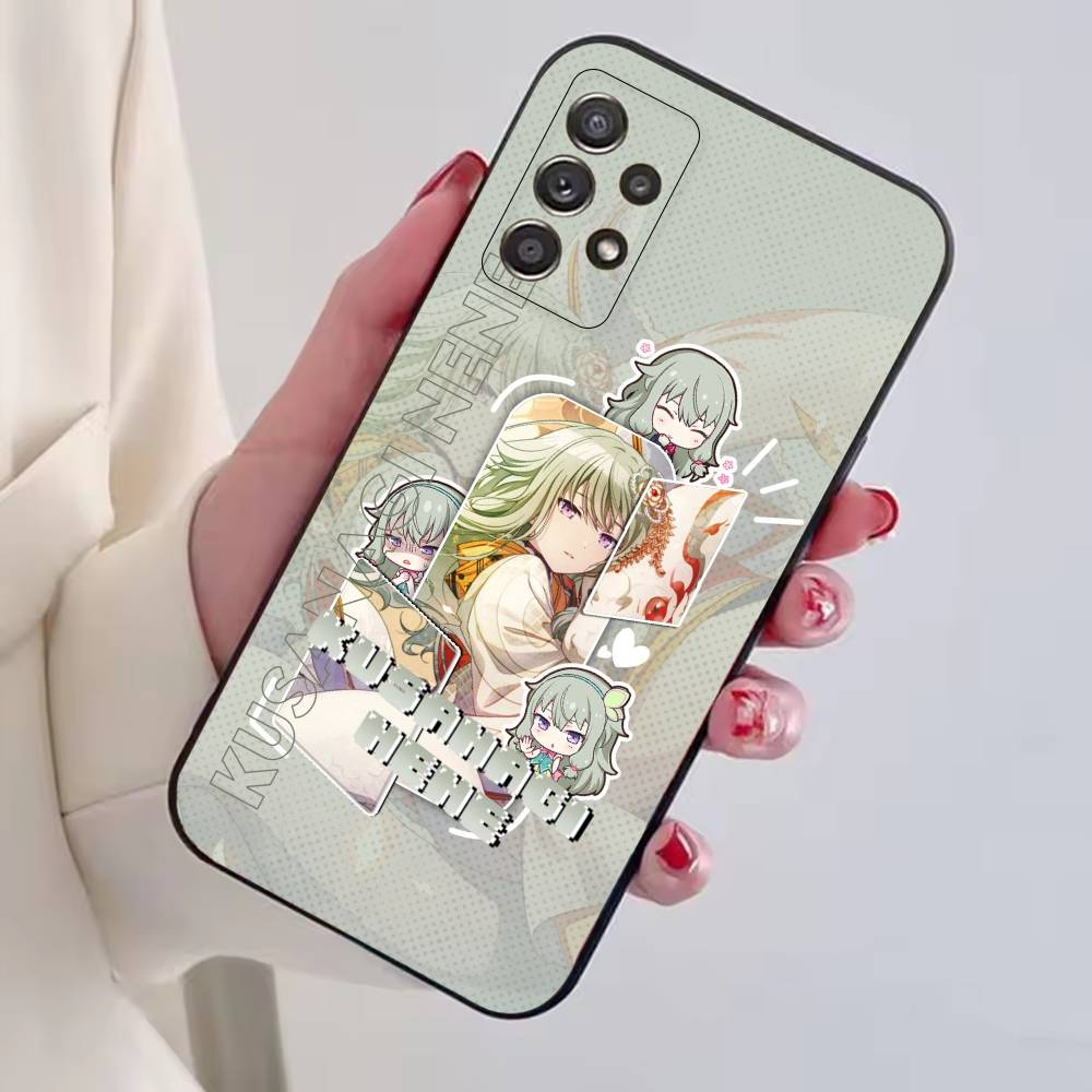 Game Project Sekai N-Nene Kusanagi Phone Case For Samsung S25,S24,S21,S22,S23,S30,Ultra,S20,Plus,Fe,Soft Silicone Black Cover