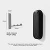 1Pc Foldable Wall Hanging Coat Hook with Screws,Minimalist Style Bathroom Bedroom Furniture Handle Cabinet Wardrobe Hardware