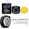 Car Wheel Rims Maintenance Scratch Refurbishment Paste Auto Hub Detailing Accessories Tire Rims Scratch Paint Repair Paste
