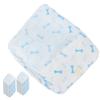 Male Dog Diapers Bamboo Charcoal Deodorization Pet Disposable Belly Wrap Bands with Leaking ProtectionXS. 26pcs