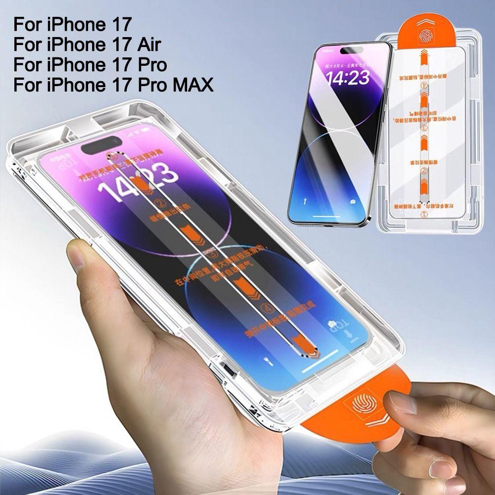 9H Hardness Tempered Film High Definition Dust-free Screen Protector Scratch Resistant for iPhone 17/Air/Pro/Pro MAX