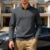 Men's Half Zip Hoodie Long Sleeve Casual Sweatshirt Top