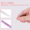 Annhua Disposable Lip Portable Lip Large Professional Purple Brushes, 100-Pack, Brushes, Capacity, Use, Travel-Friendly,