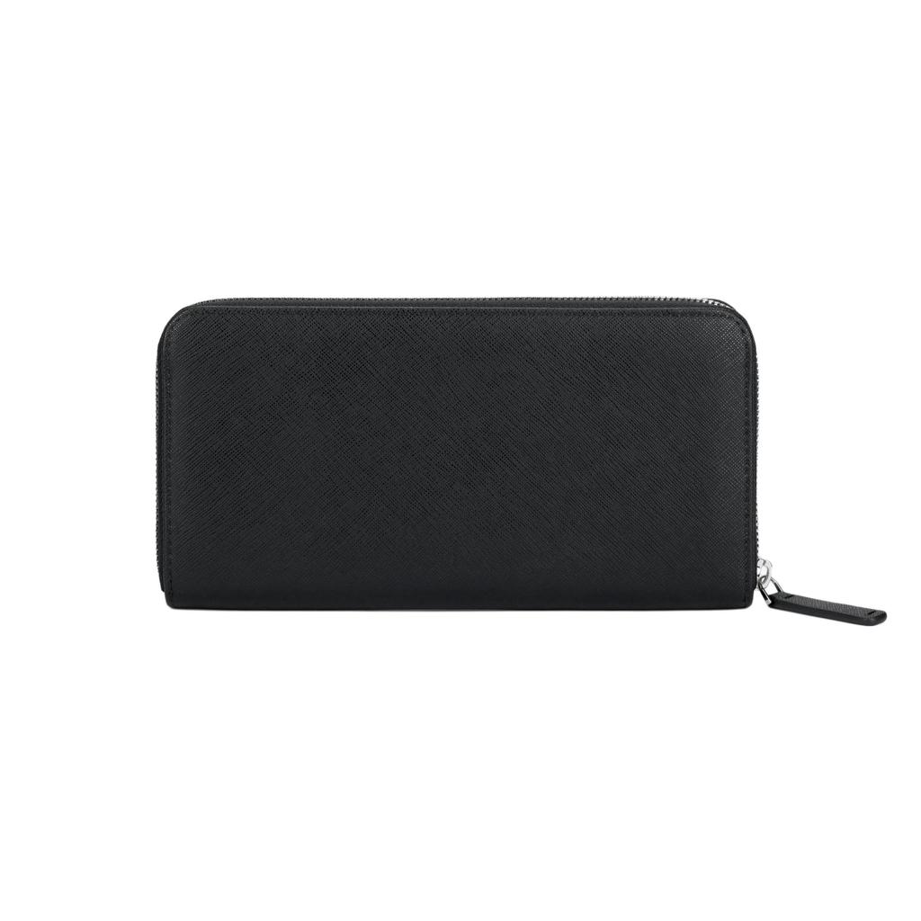 Emporio Armani Portfel męski poliestrowy czarny (Dla obu płci) Portfele Y4R169 Y138E 81072