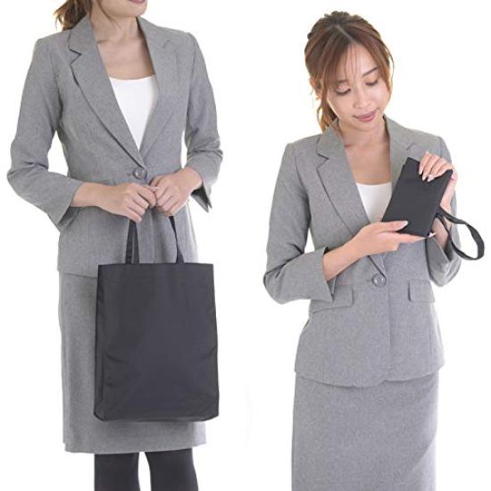 aurora Nylon Ox Sub-Bag, Made in Japan, A4 Size, Gusseted, Foldable