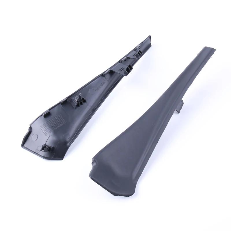 Benekar Black Front Wiper Side Cowl Extension Trim Cover for Nissan X-Trail Xtrail T32 Rogue 2014+