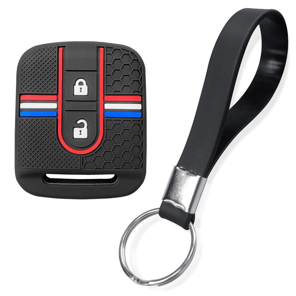 for Nissan qashqai j10 tiida note X-Trail T-31 Pathfinder navara Primera silicone car key case remote key holder cover chain