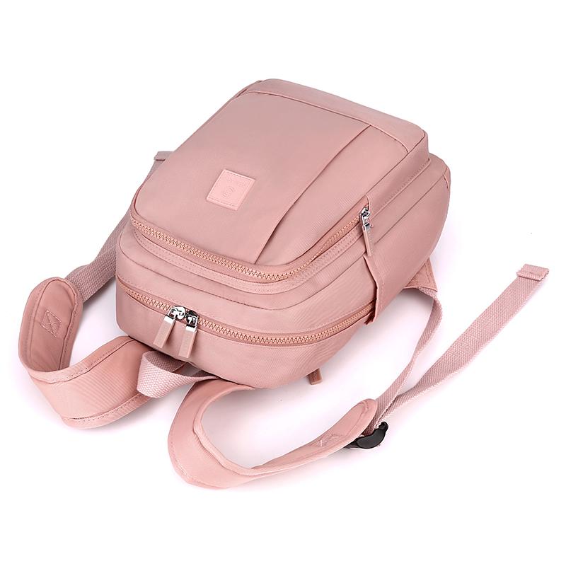 Lightweight Nylon  Student Schoolbag Women's Travel Small Backpack