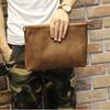 Male Bag Envelope Clutch Crazy Horse Leather Business Men Clutch Bags Casual Large Capacity Hand Bag